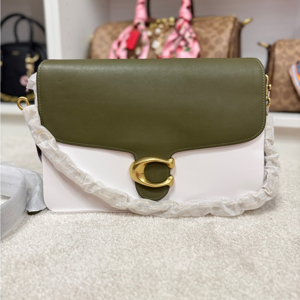 SOLD Coach Chain Tabby 30 Olive